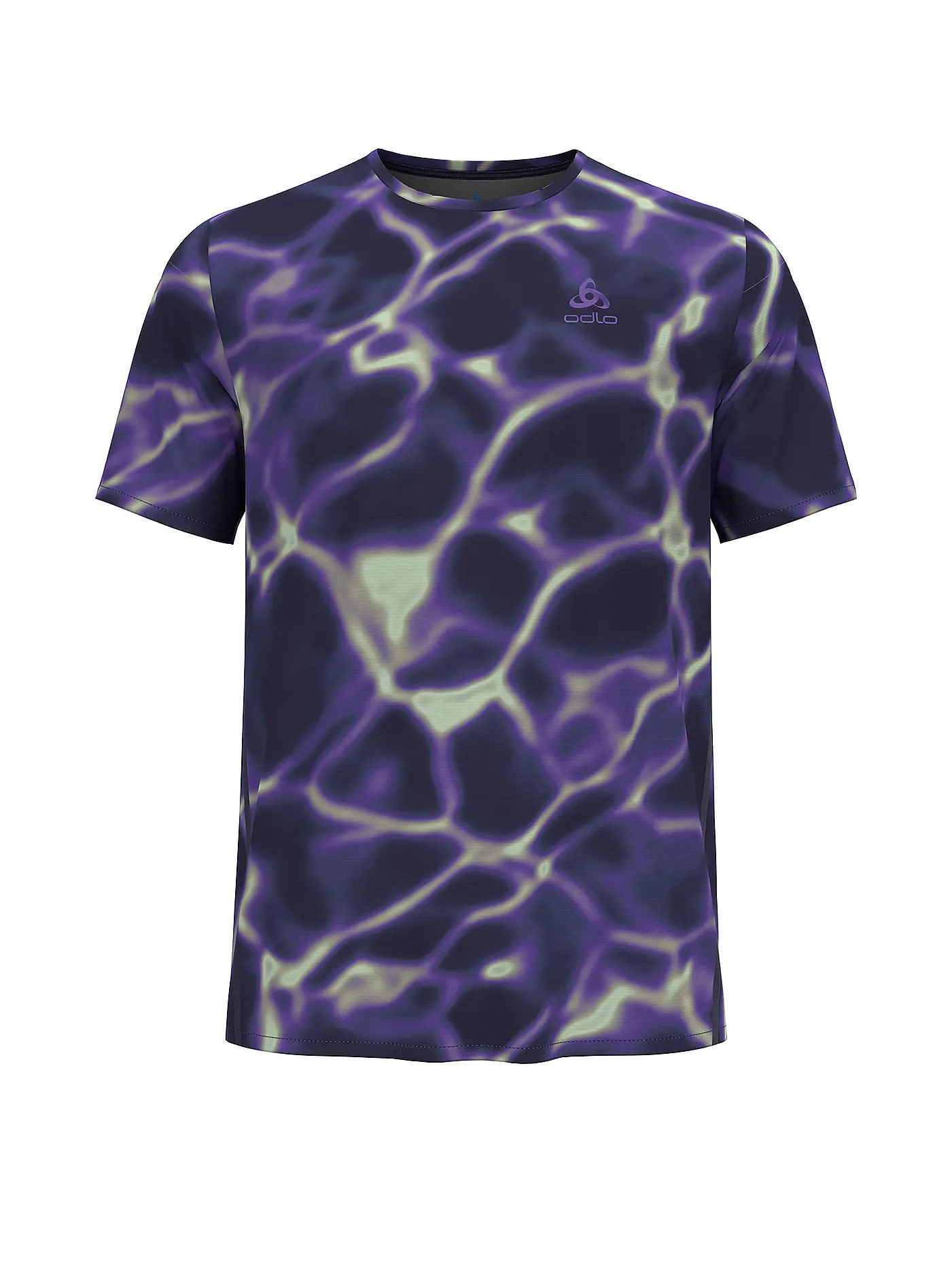 ODLO | Herren Laufshirt Zeroweight Chil Tec Print | 
